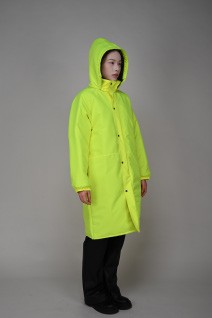 防護服の正面